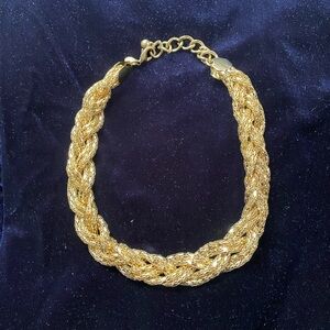 Express | Gold Braided Necklace